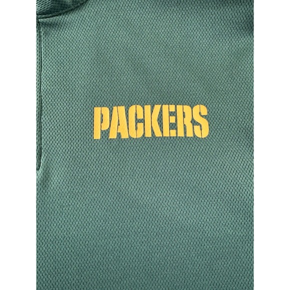 NFL Team Apparel TX3 Warm Green Bay Packers 1/4 Zip‎ Pullover Large - Picture 2 of 7